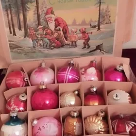 новогодние игрушки