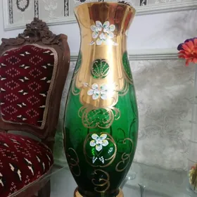 Богемское ваза 1993г