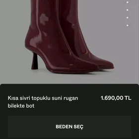 stradivarius sapogi (36razm)