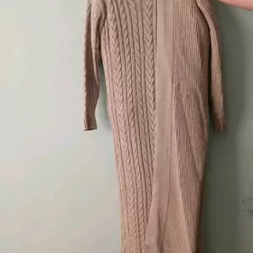 Утиплённое зимнее платье