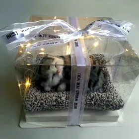 Ночник Спящий котёнок