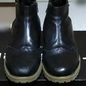 мужские кожаные сапожки