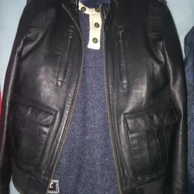 Куртка кожаная