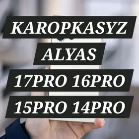 karopkasyz tel alyas 17pro a16