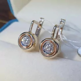 БРИЛЛИАНТОВЫЕ СЕРЬГИ.