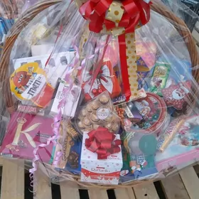 Korzina, sebet, sandyklar