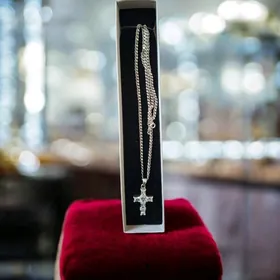 Серебро/калье/бусы/цепочка