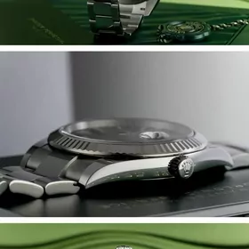 Rolex DateJust Silver/Blue