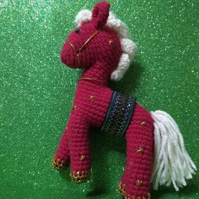 новогодняя лошадка