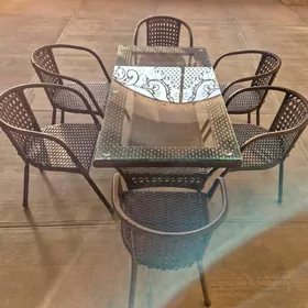 6 adamlyk Stol Stul Стол Стул