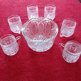 Вазочка хрустальная, бакальчик