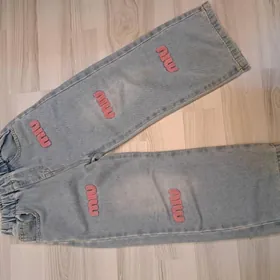 джинсы 130см