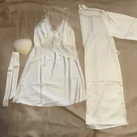 Шелковый комплект