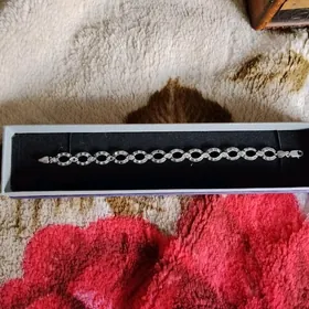 серебряный браслет