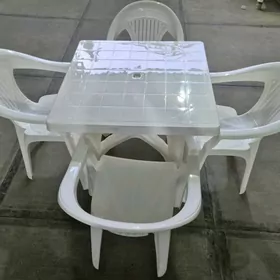 plastik Stol Stul Стол Стул