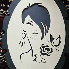 Картины вырезанные из дерева