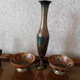 вазы латунь