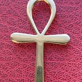 Серебро с золоченим.крест анкх