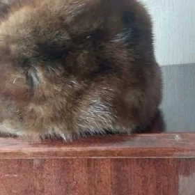 Шапка норковая женская