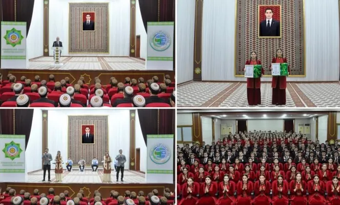 Türkmen talyp gyzlary Hytaýda geçirilen halkara olimpiadasynda baýrakly orunlary aldylar