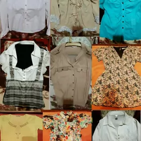 БЛУЗКИ, ЮБКИ, ПЛАТЬЯ, КОФТЫ