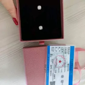 сережки серебряные