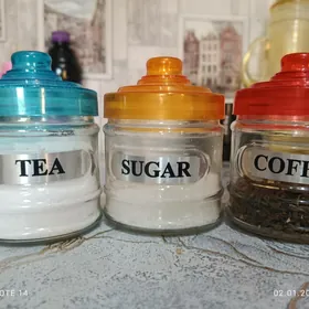 для хранения соли,сахара, кофе