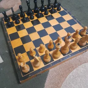 Деревянные шахматы СССР
