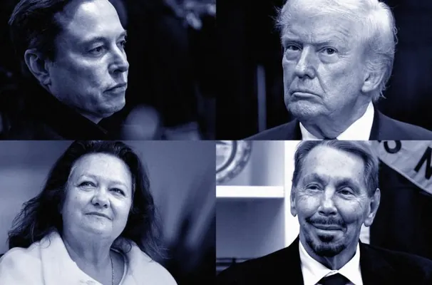 Bloomberg: 2025-nji ýylda iň baý adamlaryň baýlygy görlüp-eşidilmedik derejede — 2,2 trillion dollar artdy