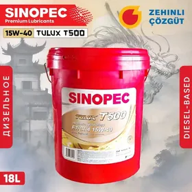 Sinopec 15W40 (T500) 18L, 200L