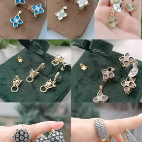 Bizuterya gyzyla kopya kamplek