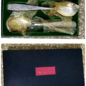 десертные мельхиоровые ложки