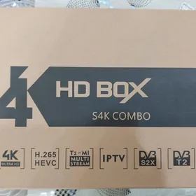 Тюнер HD BOX S4K COMBO