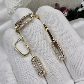 Золотой комплект messika