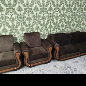 2 kreslo bir diwan (troyka)