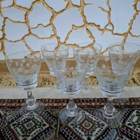 Фужеры хрустальный