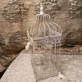 Подсвечник  клетка