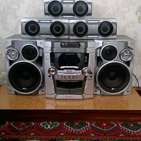 LG  муз центр