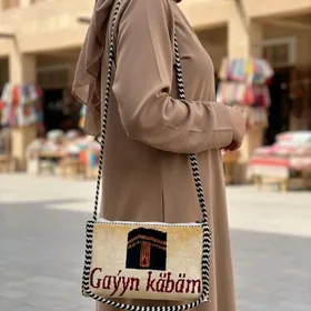 Ýüpek el haly sumka gapjyk