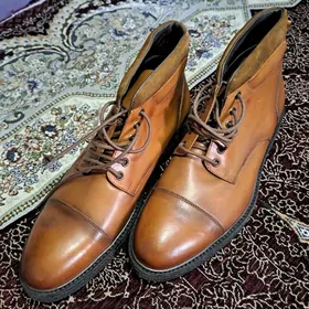 Итальянские кожаные сапоги