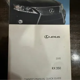 Lexus RX 2015 kitap