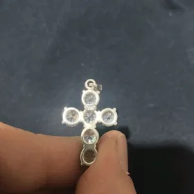 серебряный крест