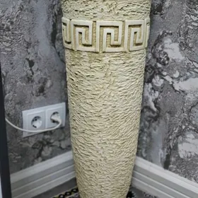 гипсовая ваза