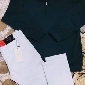 джинсы батник