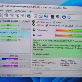 ssd 512gb 100%
