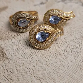 Золото комплект стариный гадым