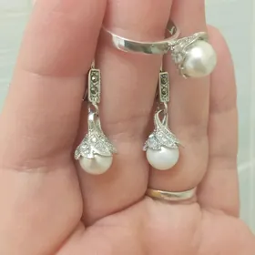 Kumus žemçugly komplekt