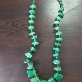 бусы натуральные камни