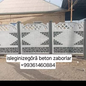 beton zabor hayat