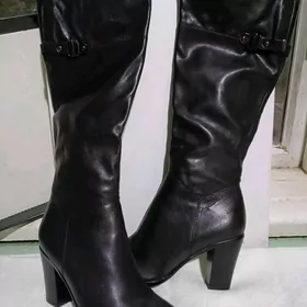 женские сапоги,туфли кожа